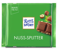 Ritter Sport Nuss-Splitter 100 g Tafel
